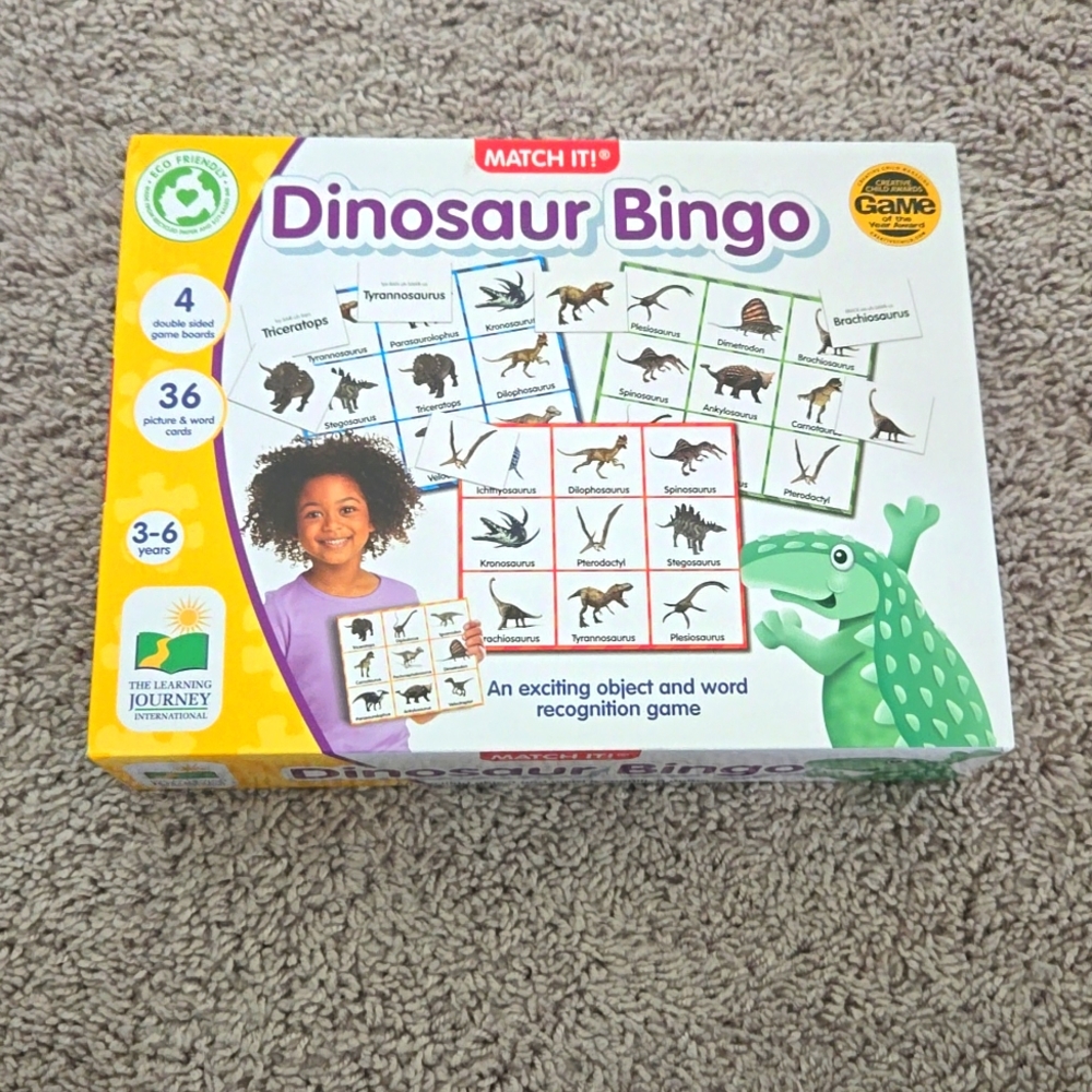 Match It! Dinosaur Bingo